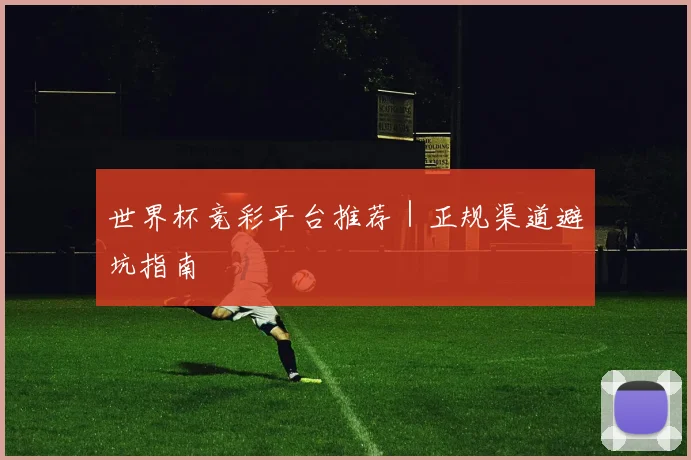 世界杯竞彩平台推荐｜正规渠道避坑指南
